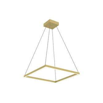 Piazza 24-in Brushed Gold LED Pendant (461|PD88124-BG)