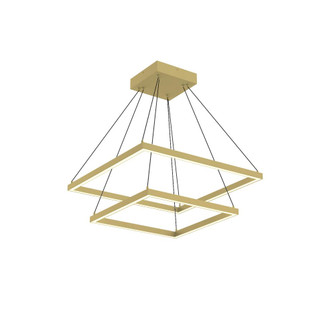 Piazza 24-in Brushed Gold LED Chandeliers (461|CH88224-BG)