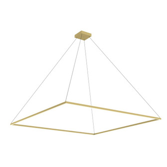 Piazza 72-in Brushed Gold LED Pendant (461|PD88172-BG)
