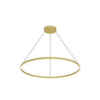 Cerchio 48-in Brushed Gold LED Pendant (461|PD87748-BG)