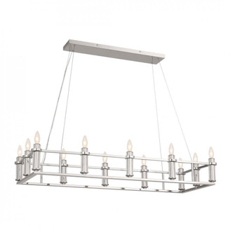 Linear Chandelier 12Lt (10687|52492PN)