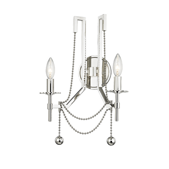 2 LIGHT WALL SCONCE (57|5220-PN)