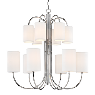 12 LIGHT CHANDELIER (57|9112-PN)