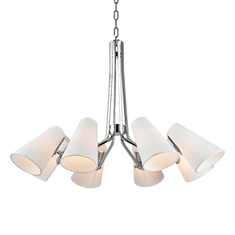 8 LIGHT CHANDELIER (57|6348-PN)