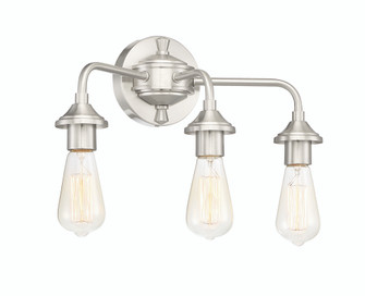 Bridgestone 3 Light Vanity in Brushed Polished Nickel (20|53003-BNK)