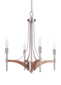 4 Light Chandelier (20|40324-BNKWB)