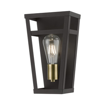 1 Light Bronze with Antique Brass Accents ADA Sconce (108|49567-07)