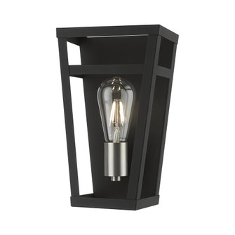 1 Light Black with Brushed Nickel Accents ADA Sconce (108|49567-04)