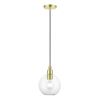 1 Light Satin Brass Sphere Pendant (108|48972-12)