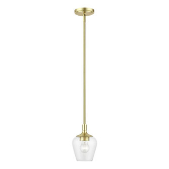 1 Light Satin Brass Single Pendant (108|46721-12)