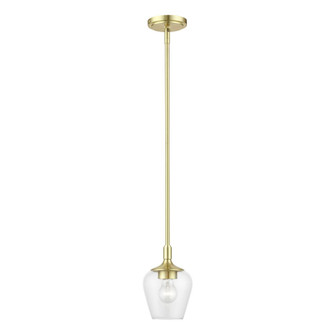 1 Light Satin Brass Single Pendant (108|46721-12)