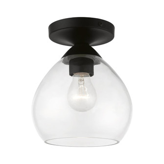 1 Light Black Semi-Flush (108|46500-04)