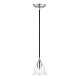 1 Light Brushed Nickel Single Pendant (108|46480-91)