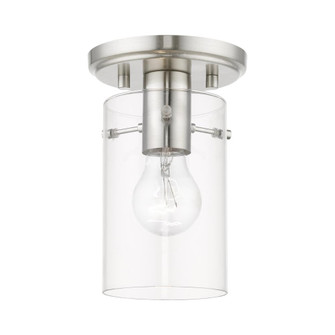 1 Light Brushed Nickel Flush Mount (108|46150-91)