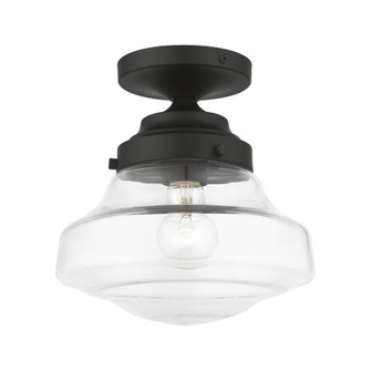 1 Light Black Semi-Flush (108|41291-04)
