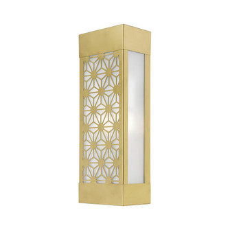 2 Light Satin Gold Outdoor ADA Sconce (108|24322-32)