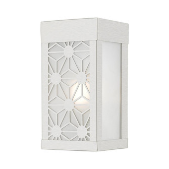 1 Light Brushed Nickel Outdoor ADA Small Sconce (108|24321-91)