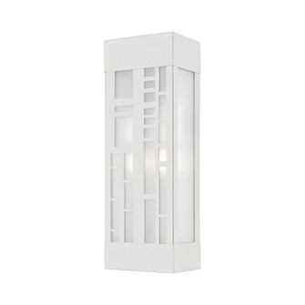 2 Light Brushed Nickel Outdoor ADA Sconce (108|22972-91)