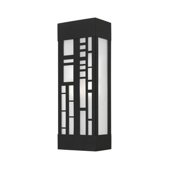 2 Light Textured Black Outdoor ADA Sconce (108|22972-14)