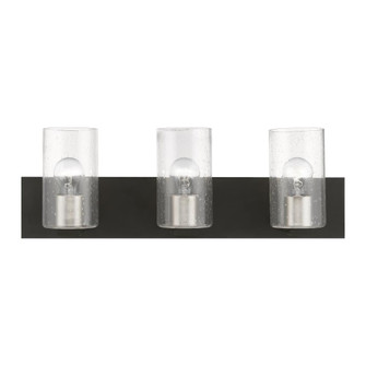 3 Light Black with Brushed Nickel Accents Vanity Sconce (108|18473-04)