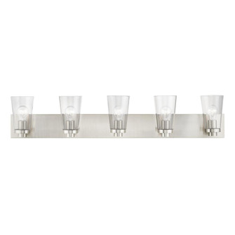 5 Light Brushed Nickel Extra Large Vanity Sconce (108|18185-91)