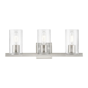 3 Light Brushed Nickel Vanity Sconce (108|18033-91)