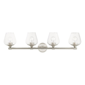 4 Light Brushed Nickel Vanity Sconce (108|17474-91)