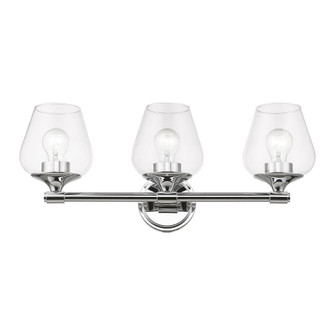 3 Light Polished Chrome Vanity Sconce (108|17473-05)