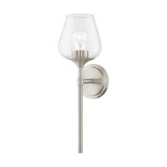 1 Light Brushed Nickel Vanity Sconce (108|17471-91)