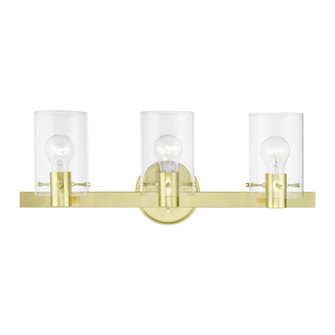 3 Light Satin Brass Vanity Sconce (108|17233-12)