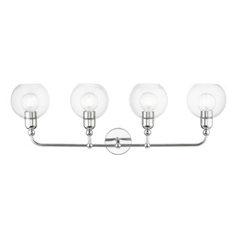 4 Light Polished Chrome Large Sphere Vanity Sconce (108|16975-05)