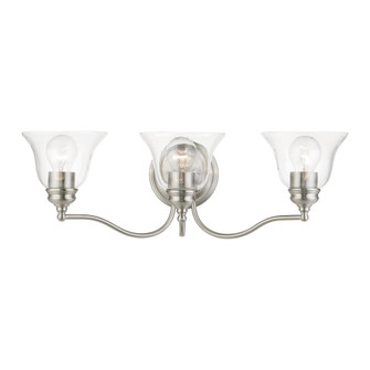 3 Light Brushed Nickel Vanity Sconce (108|16933-91)