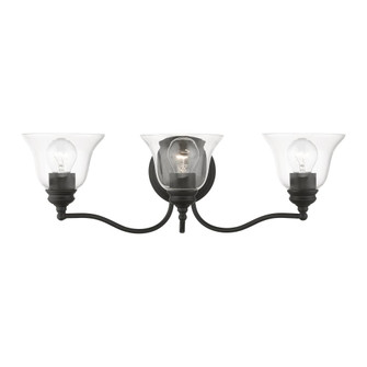 3 Light Black Vanity Sconce (108|16933-04)