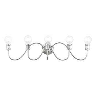 5 Light Polished Chrome Large Vanity Sconce (108|16575-05)