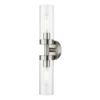 2 Light Brushed Nickel ADA Vanity Sconce (108|16172-91)