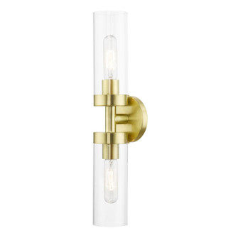 2 Light Satin Brass ADA Vanity Sconce (108|16172-12)