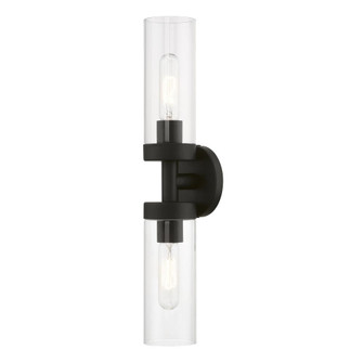 2 Light Black ADA Vanity Sconce (108|16172-04)
