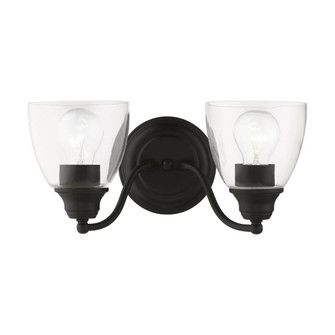 2 Light Black Vanity Sconce (108|15132-04)