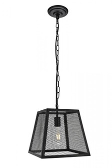 Talon Collection Pendant D11.8 H12.8 Lt:1 Matte Black Finish (758|LDPD3016)