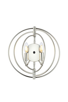 Vienna 2 Light Polished Nickel Wall Sconce (758|1453W13PN)