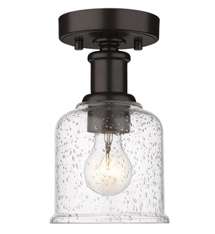 1 Light Flush Mount (276|734F1-BRZ)
