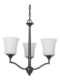 Helena 3 Light Chandelier in Oiled Bronze (20|41723-OB)