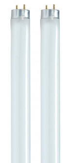 32 Watt; T8; Fluorescent; 3500K Neutral White; 85 CRI; Medium Bi Pin base; 2-Pack (27|S8478)
