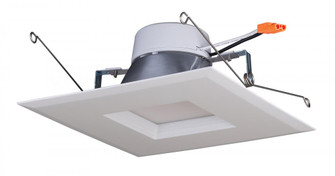 11.5 watt LED Downlight Retrofit; 5-6 inch square shape; 2700K; 120 volt; White Finish (27|S39770)