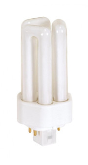 13 Watt; pin-based Compact Fluorescent; 3500K; 82 CRI; GX24q-1 (4-Pin) base (27|S8397)