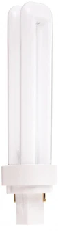 18 Watt; pin-based Compact Fluorescent; 4100K; 82 CRI; G24d-2 base (27|S8324)