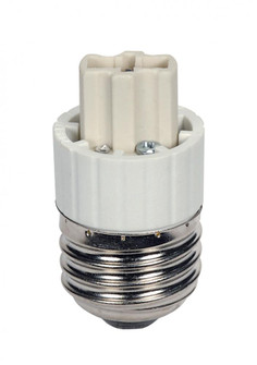 E26 To G9 Extender; White Finish; 1-1/8'' Overall Extension; 500W; 250V (27|80/2161)
