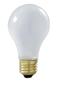 75 Watt A19 Incandescent; Frost; 2500 Average rated hours; 710 Lumens; Medium base; 130 Volt; Rough (27|S3970)