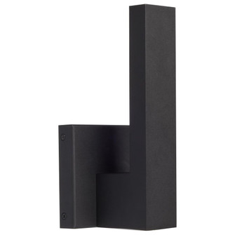 Raven LED Outdoor Sconce; 10 Inch; Textured Matte Black Finish; 8 Watts; 3000K (81|62/1425)