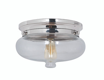 Yorktown 1 Light Flushmount in Polished Nickel (20|35081-PLN)